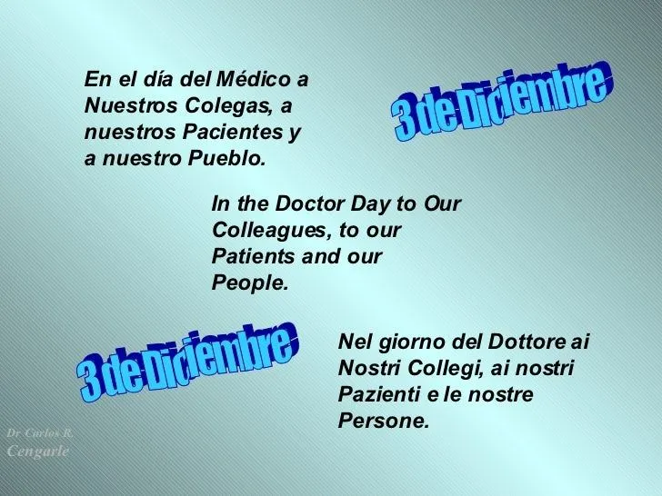 Felicitaciones dia del medico - Imagui