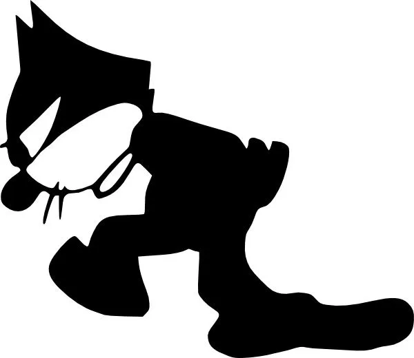 Félix el gato de imágenes prediseñadas Vector de imágenes ...