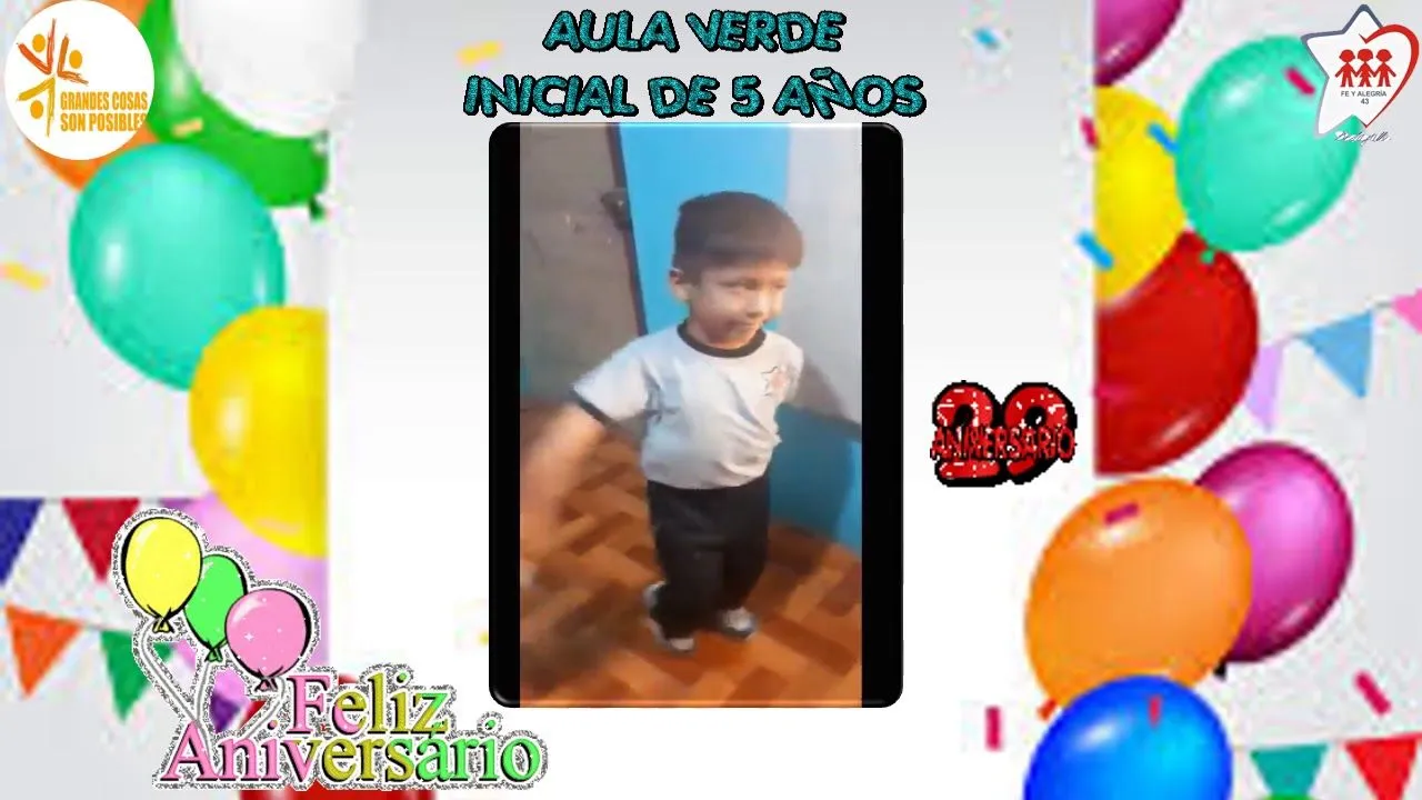 FELIZ 29 ANIVERSARIO I.E. FE Y ALEGRÍA 43 LA SALLE - Página web de mocisalejo FELIZ 29 ANIVERSARIO I.E. FE Y ALEGRÍA 43 LA SALLE - Página web de mocisalejo