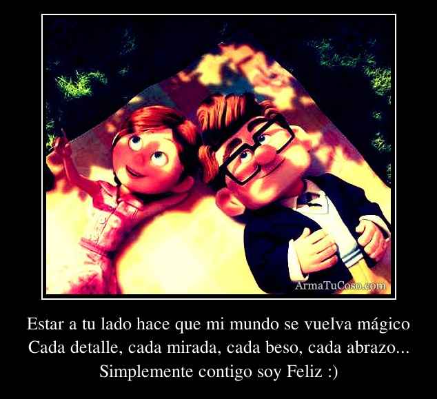 Feliz a tu lado mi amor - Imagui