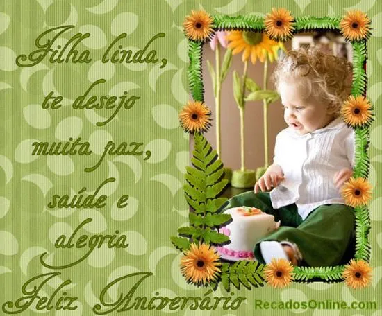 Feliz Aniversário Filha - Imagens, Mensagens e Frases para ...