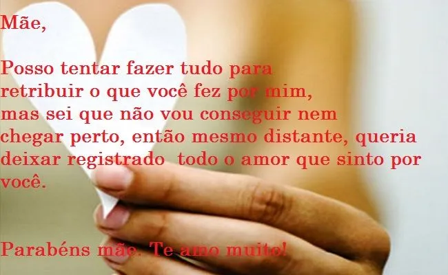 Mensagem de aniversario filha para mãe - Imagui Mensagem de aniversario filha para mãe - Imagui