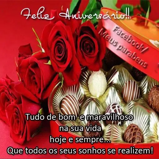 Feliz Aniversário - Imagens, Mensagens e Frases para Facebook ... Feliz Aniversário - Imagens, Mensagens e Frases para Facebook ...