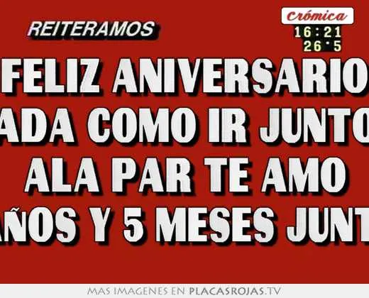 Feliz 5 meses de aniversario - Imagui