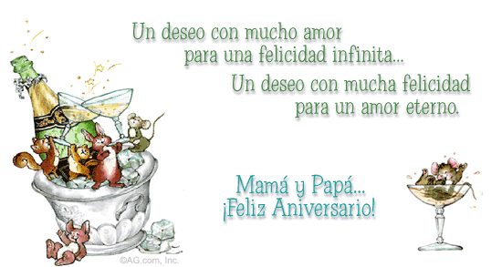 Feliz Aniversario, Mama y Papa" | Anniversary eCard | Blue ... Feliz Aniversario, Mama y Papa" | Anniversary eCard | Blue ...