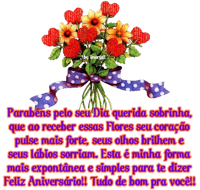 Feliz Aniversário Sobrinha - Imagens, Mensagens e Frases para ...