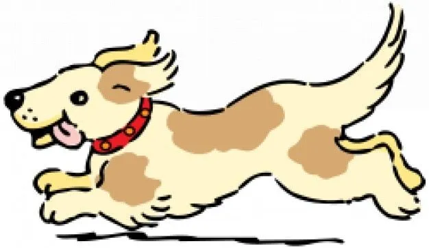 feliz corriendo perro | Descargar Vectores gratis feliz corriendo perro | Descargar Vectores gratis