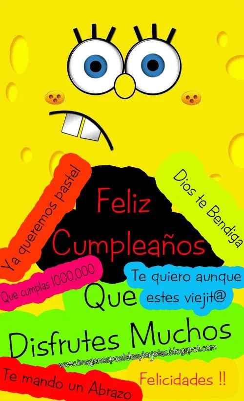 Feliz Cumpeaños - Tarjeta de Cumpeaños ~ Imagenes Postales y Tarjetas