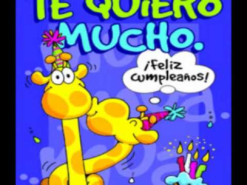 FELIZ CUMPLE AÑOS WENDY TE QUIERO MUCHO.wmv - YouTube