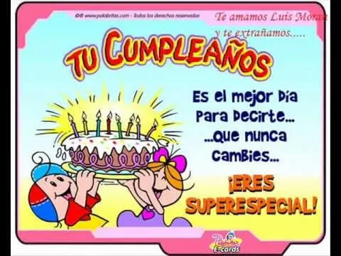 Feliz cumple mi hermanito lindo...... - YouTube