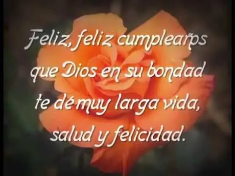 Feliz Cumpleaños para alguien muy Especial - YouTube