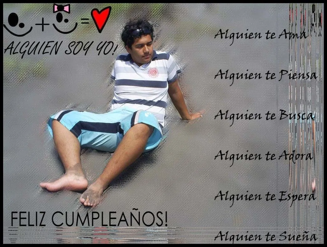 FeLiZ CuMpLeAñOs Mi AmOr - PoEmA X Su KuMpLe!!! FeLiZ CuMpLeAñOs Mi AmOr - PoEmA X Su KuMpLe!!!