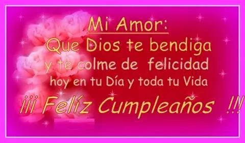 FELIZ CUMPLEAÑOS MI AMOR... | QUIQUE ANCHAYHUA