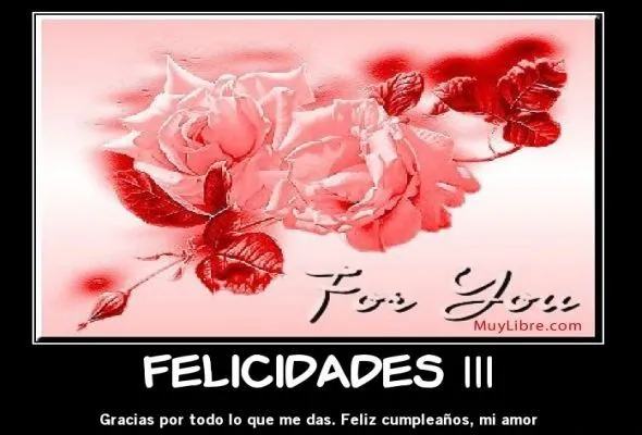 Feliz cumpleaños mi amor Saludos de cumple para tu pareja ~ Frases ... Feliz cumpleaños mi amor Saludos de cumple para tu pareja ~ Frases ...