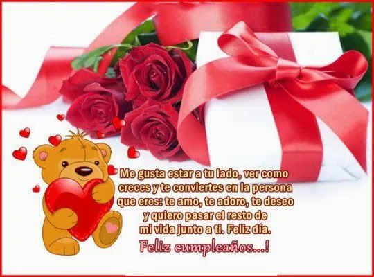 Feliz cumpleaños mi amor Saludos de cumple para tu pareja | Frases ...