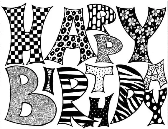 Feliz cumpleaños... un archivo JPG para imprimir por Skadoodled Feliz cumpleaños... un archivo JPG para imprimir por Skadoodled