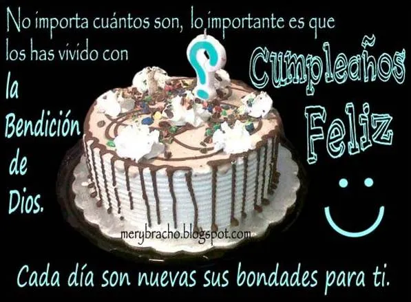 Feliz Cumpleaños y Bendiciones de Dios | Entre Poemas y Vivencias