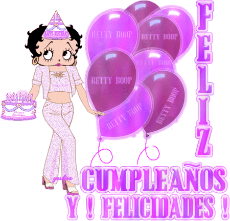 Feliz Cumpleaños Betty Boop - ツ Imagenes y Tarjetas para ...