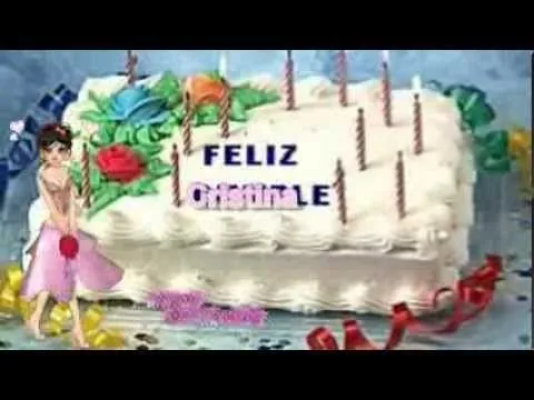 Feliz Cumpleaños Cristina - YouTube