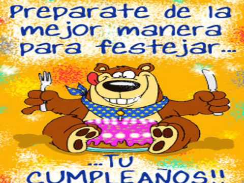 Feliz Cumpleaños Cuñado -- Hermano!!! - YouTube