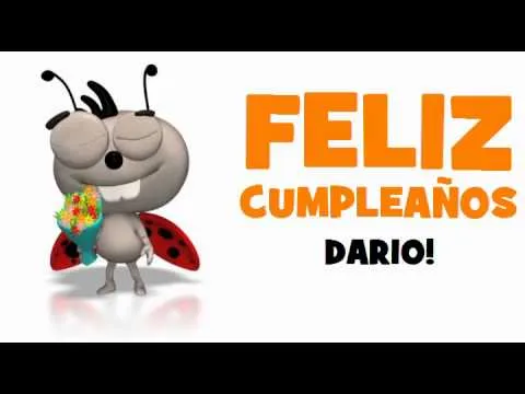 FELIZ CUMPLEAÑOS DARIO! - YouTube