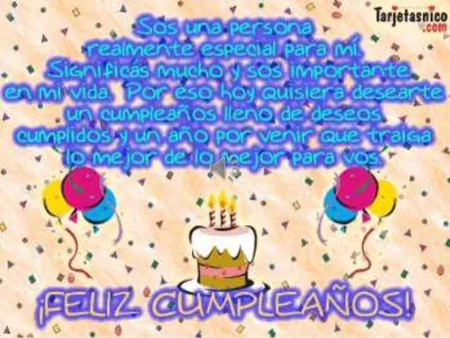 Feliz cumpleaños david