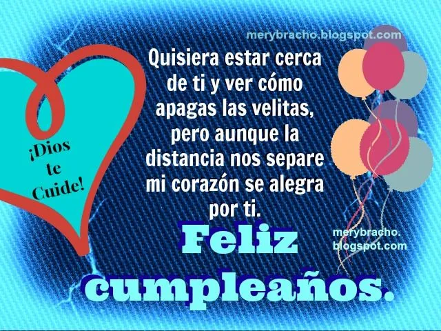 Feliz Cumpleaños en la Distancia | Entre Poemas y Vivencias Feliz Cumpleaños en la Distancia | Entre Poemas y Vivencias