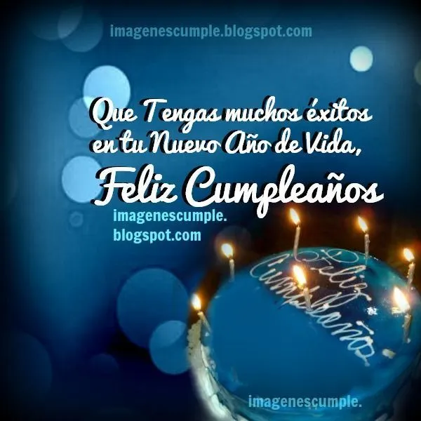 tarjeta de cumple on Pinterest | Happy Birthday, Frases and Dios