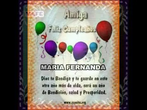 Feliz Cumpleaños Fernanda -En tu cuerpo Saratoga Feliz Cumpleaños Fernanda -En tu cuerpo Saratoga