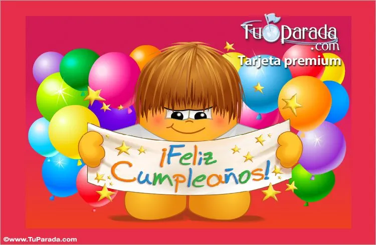 Un feliz cumpleaños bien grande., Cumpleaños, tarjetas