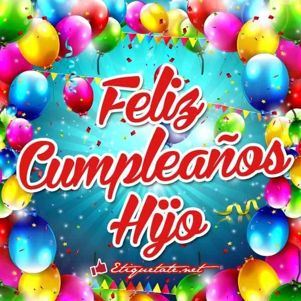 Feliz Cumpleaños De Hijo en Pinterest | Feliz Cumpleaños De ...