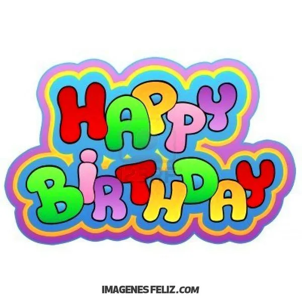 Feliz Cumpleaños Para Imprimir 