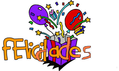 Feliz cumpleaños letras gif - Imagui