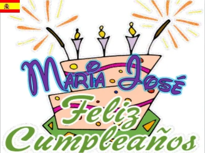 Feliz cumpleaños María - Imagui