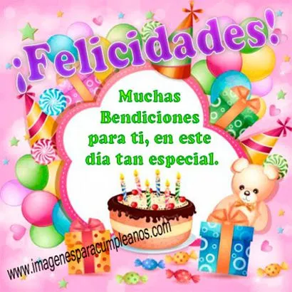 Feliz Cumpleaños con Mensajes Cristianos - Parte 1 - ツ Tarjetas y ...