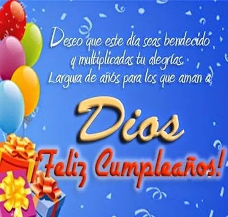 Feliz Cumpleaños con Mensajes Cristianos - Parte 3 - ツ Tarjetas y ... Feliz Cumpleaños con Mensajes Cristianos - Parte 3 - ツ Tarjetas y ...