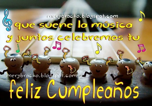 Feliz Cumpleaños con Música | Entre Poemas y Vivencias