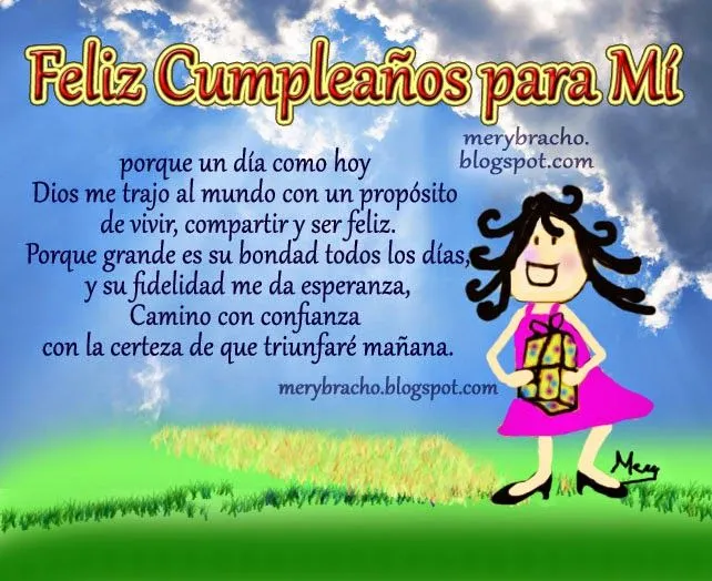 Feliz Cumpleaños para Mí | Entre Poemas y Vivencias Feliz Cumpleaños para Mí | Entre Poemas y Vivencias