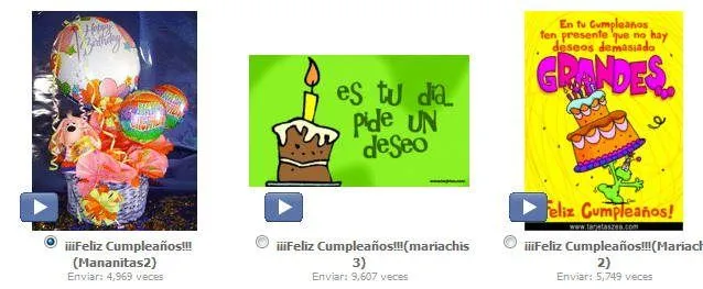 Feliz cumpleaños, postales de cumpleaños para Facebook - Lo nuevo ...