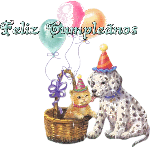 Feliz cumpleaños postales y gif animados : Capitan Palomo