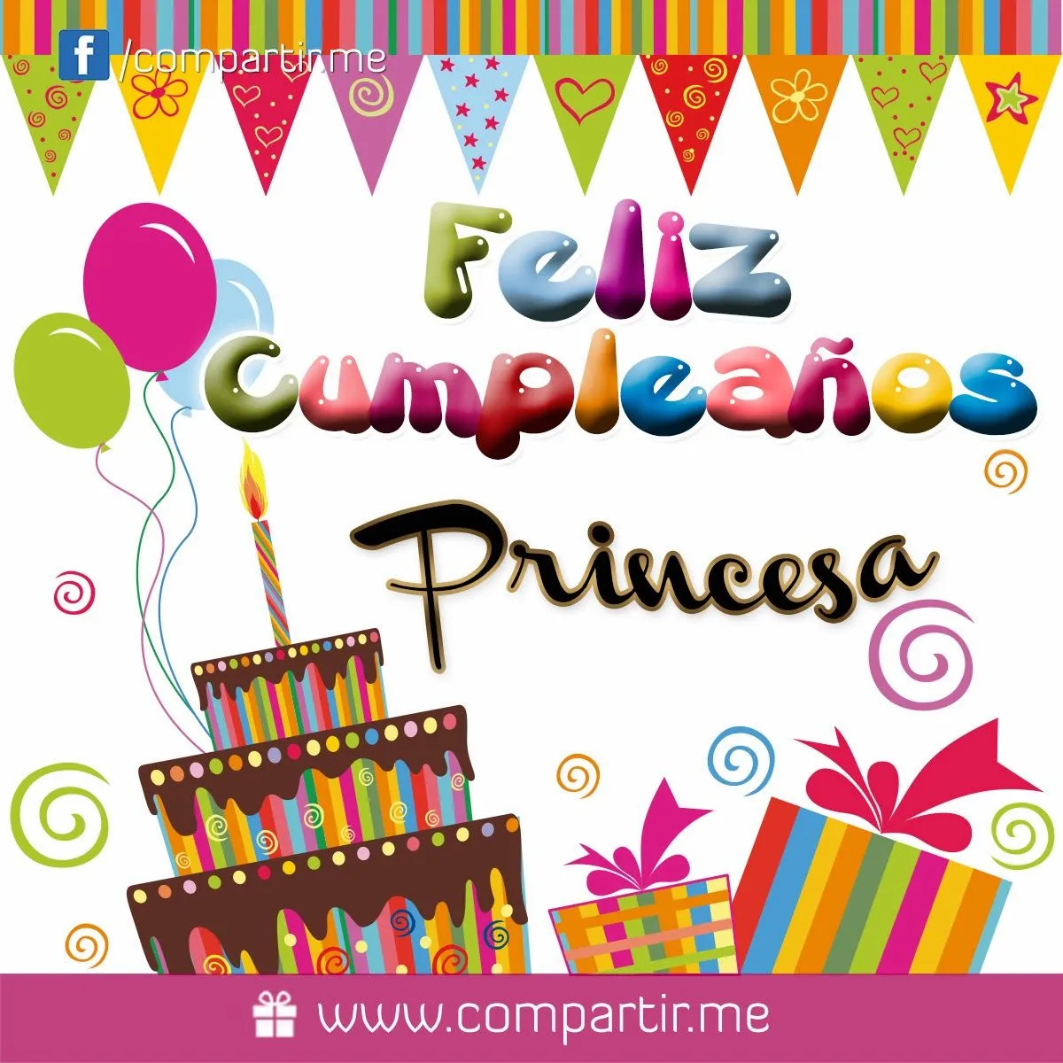 Compartir.me: Postales de cumpleaños gratis para imprimir y ...