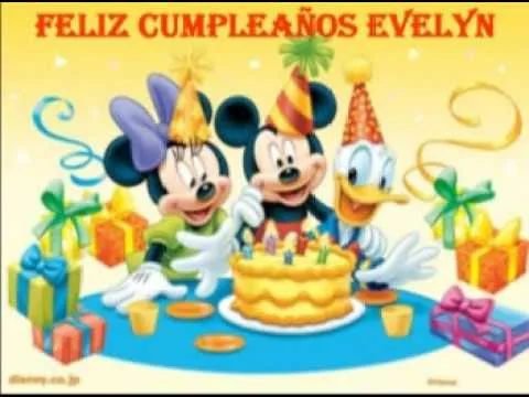 FELIZ CUMPLEAÑOS QUERIDA AMIGA EVELYN - YouTube