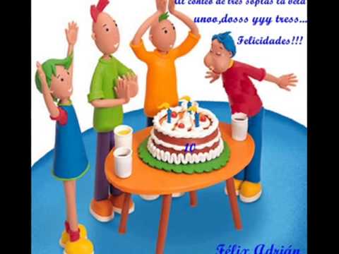Feliz Cumpleaños querido hijo - YouTube
