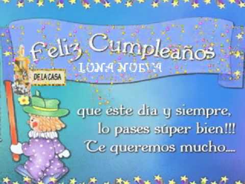 FELIZ CUMPLEAÑOS-te quiero mucho - YouTube