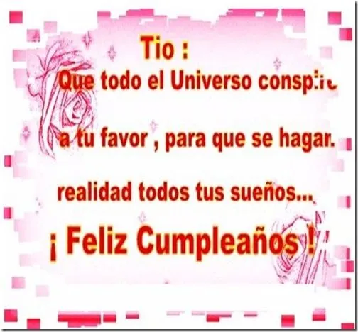 feliz cumpleaños tio, imagenes y frases para tíos | Busco Imágenes