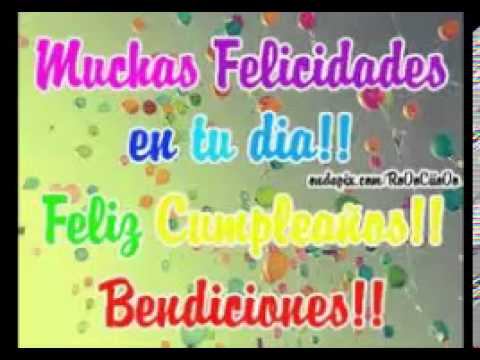 FELIZ CUMPLEAÑOS VANESSA VERGARA - YouTube