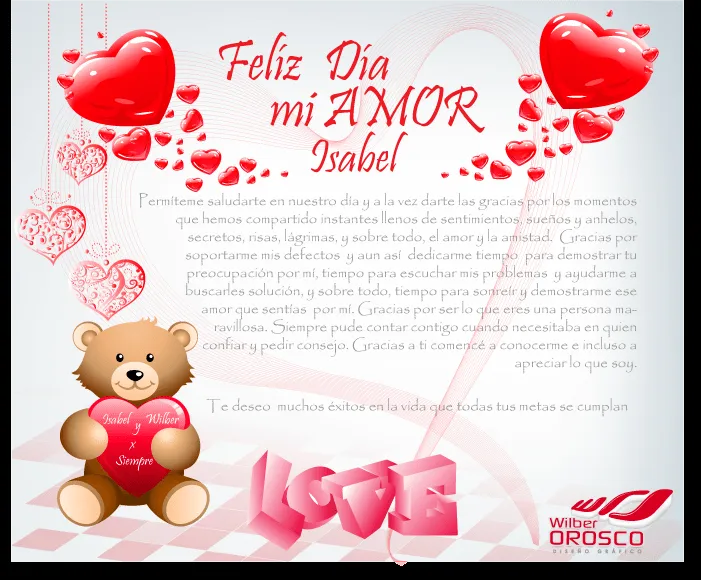Feliz díTa te amo - Imagui