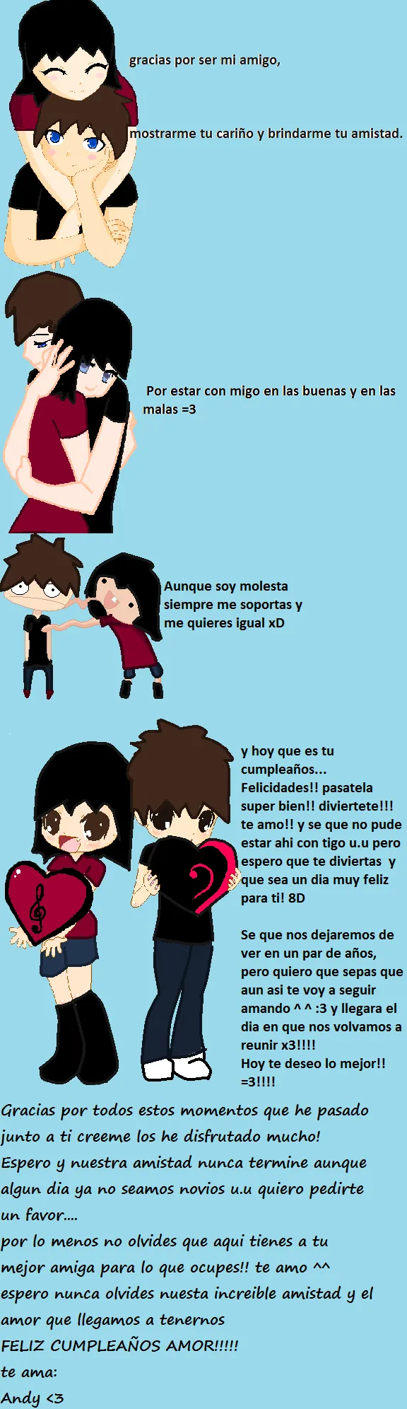 FELIZ FELIZ CUMPLEANOS MI AMOR by Andy-chan12 on DeviantArt FELIZ FELIZ CUMPLEANOS MI AMOR by Andy-chan12 on DeviantArt