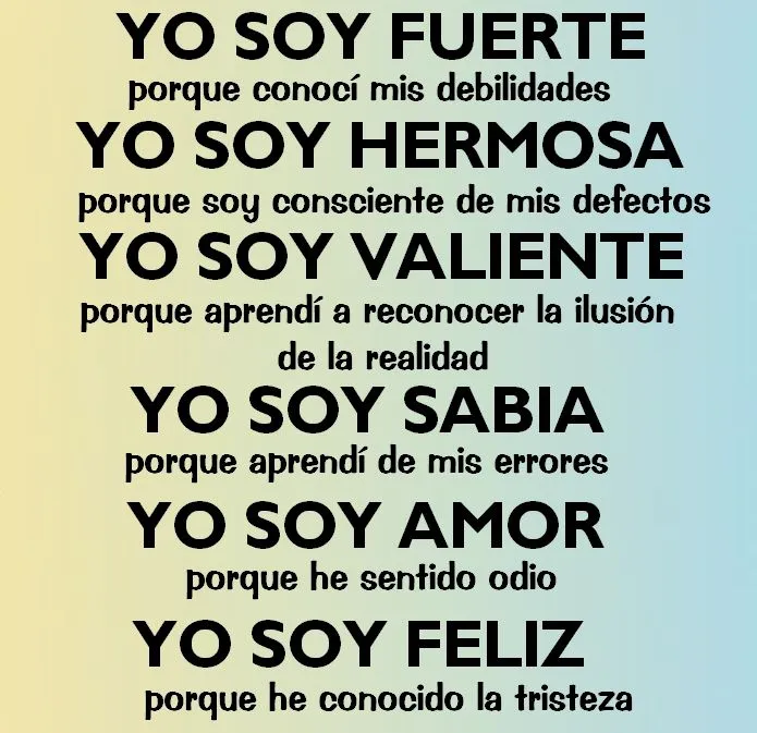 Yo Soy Feliz | # fraces | Pinterest