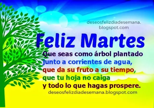 FELIZ, HERMOSO, BELLO, LINDO MARTES - Tarjetas, Postales, Imágenes ... FELIZ, HERMOSO, BELLO, LINDO MARTES - Tarjetas, Postales, Imágenes ...